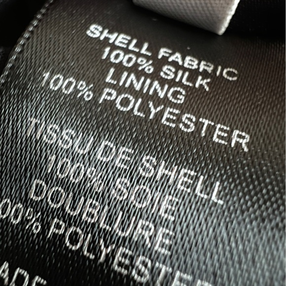 Rebecca Taylor Arden Fern Silk MIDI Dress Black/Copper Colored floral print L - Picture 12 of 16